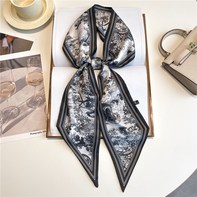 Ascot Neck Scarf - Pañuelos de seda de lujo para